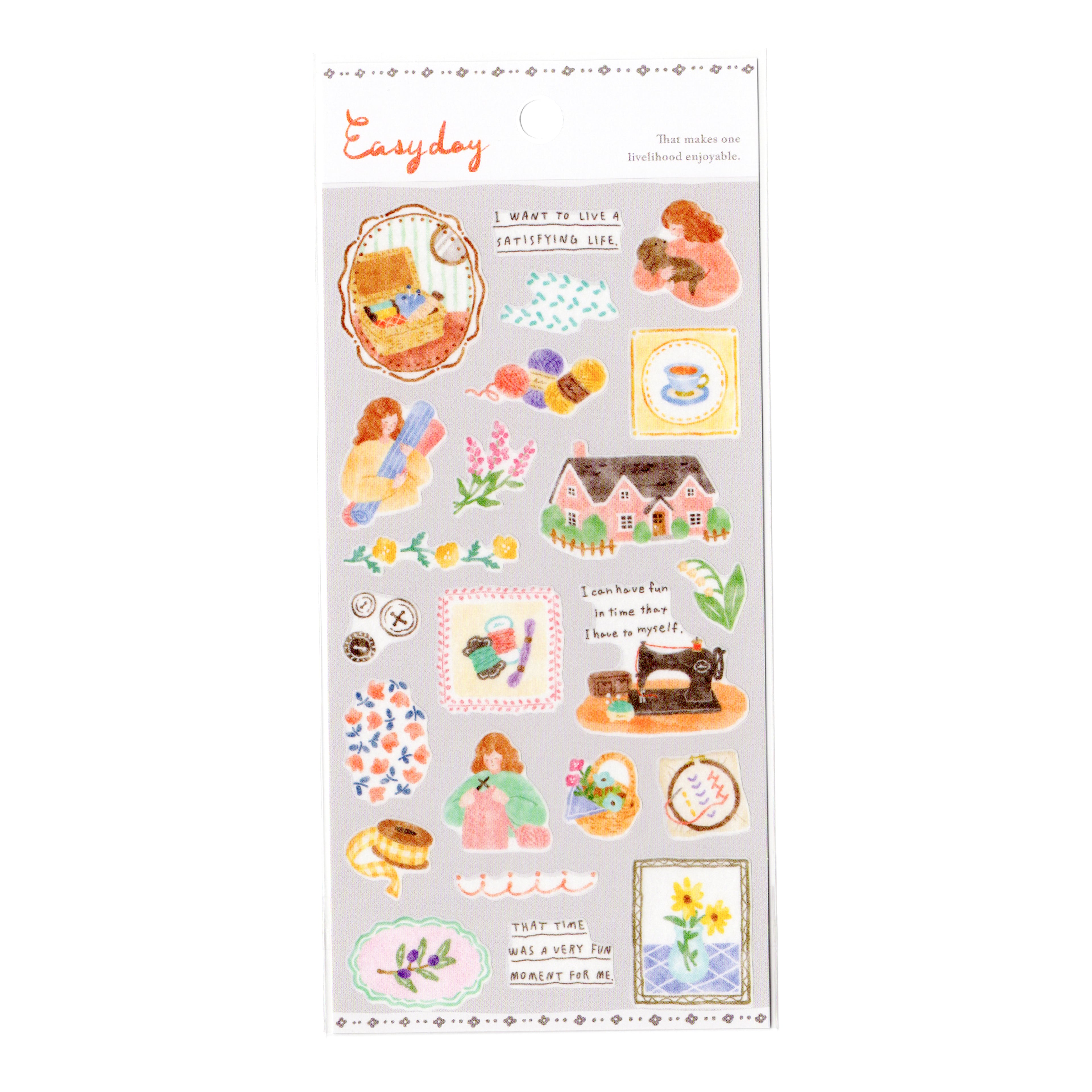 Mind Wave- Easyday Sticker- Sewing