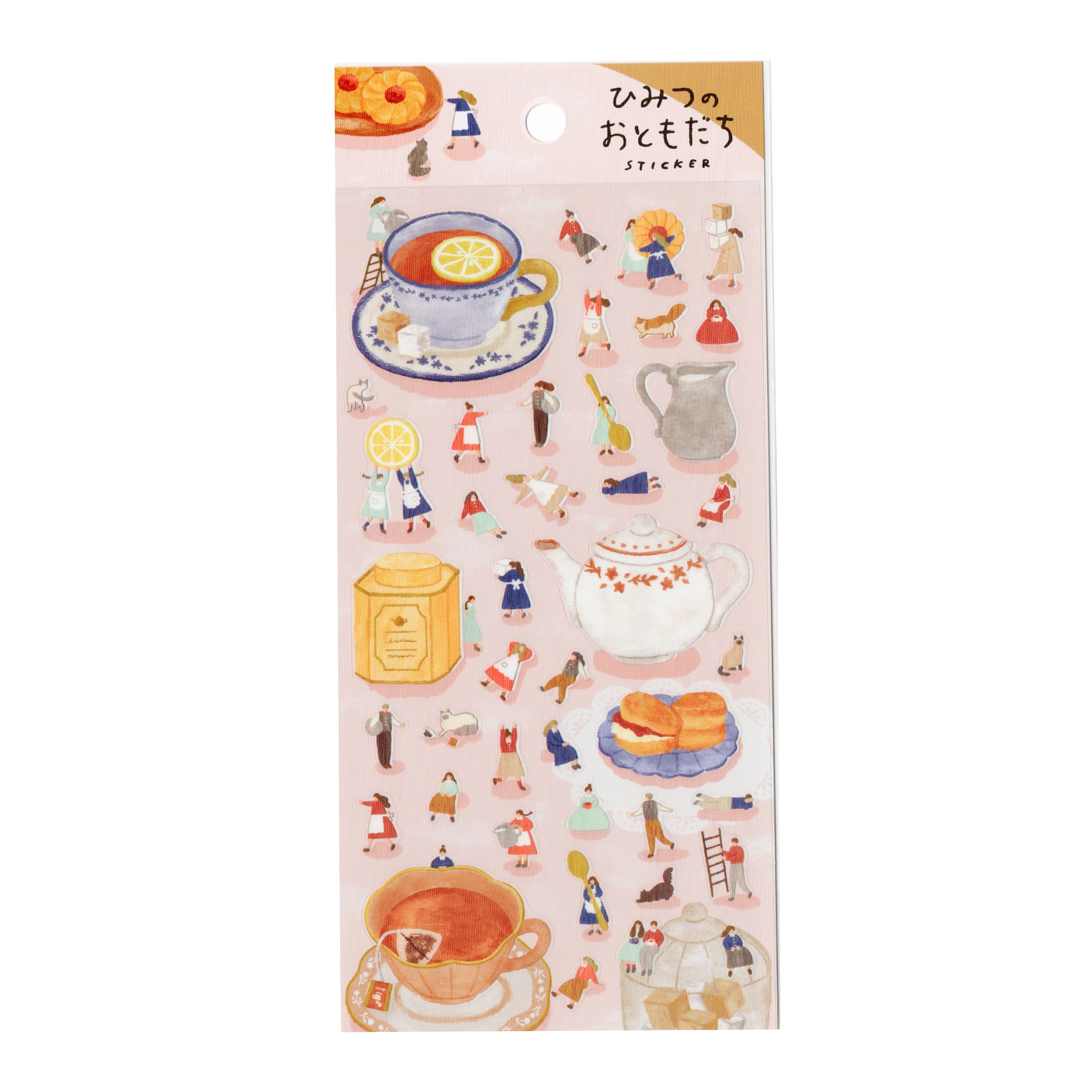 Mind Wave- Secret Friends Sticker- Tea Time