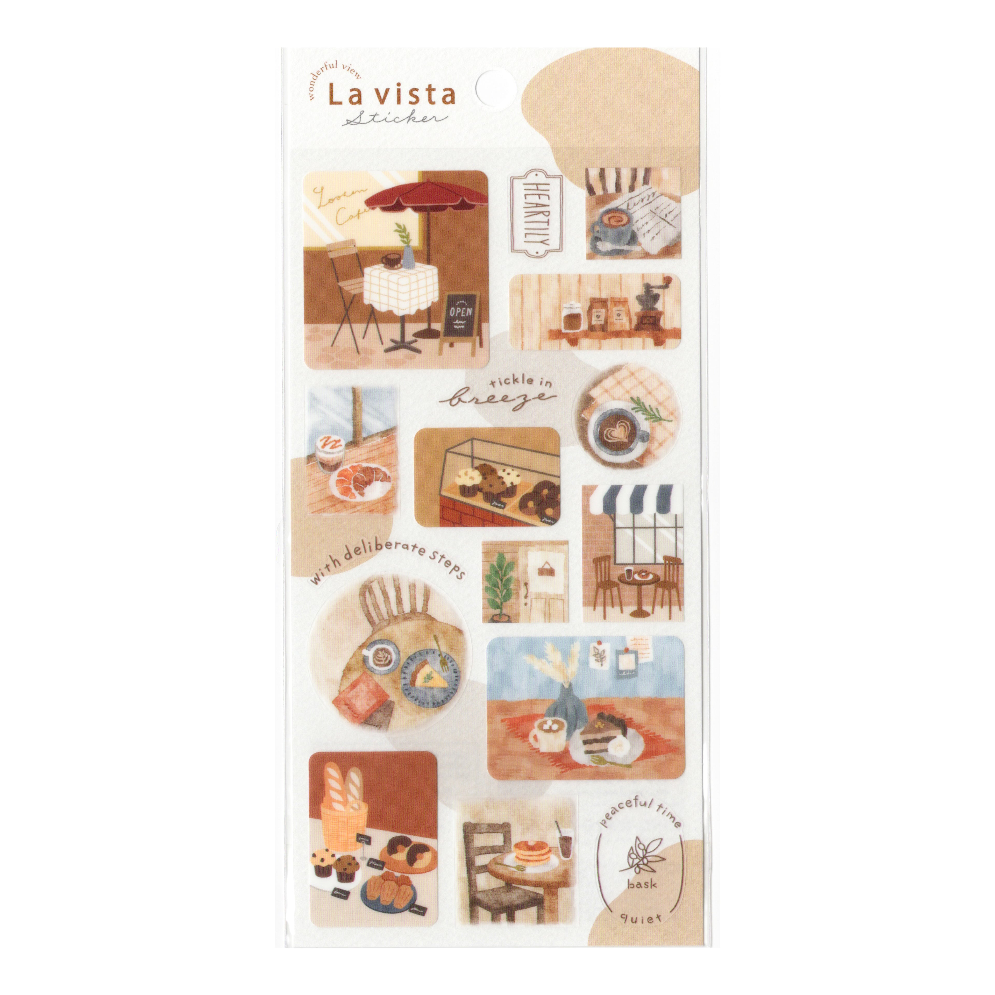 Mind Wave- La Vista Stickers- Café