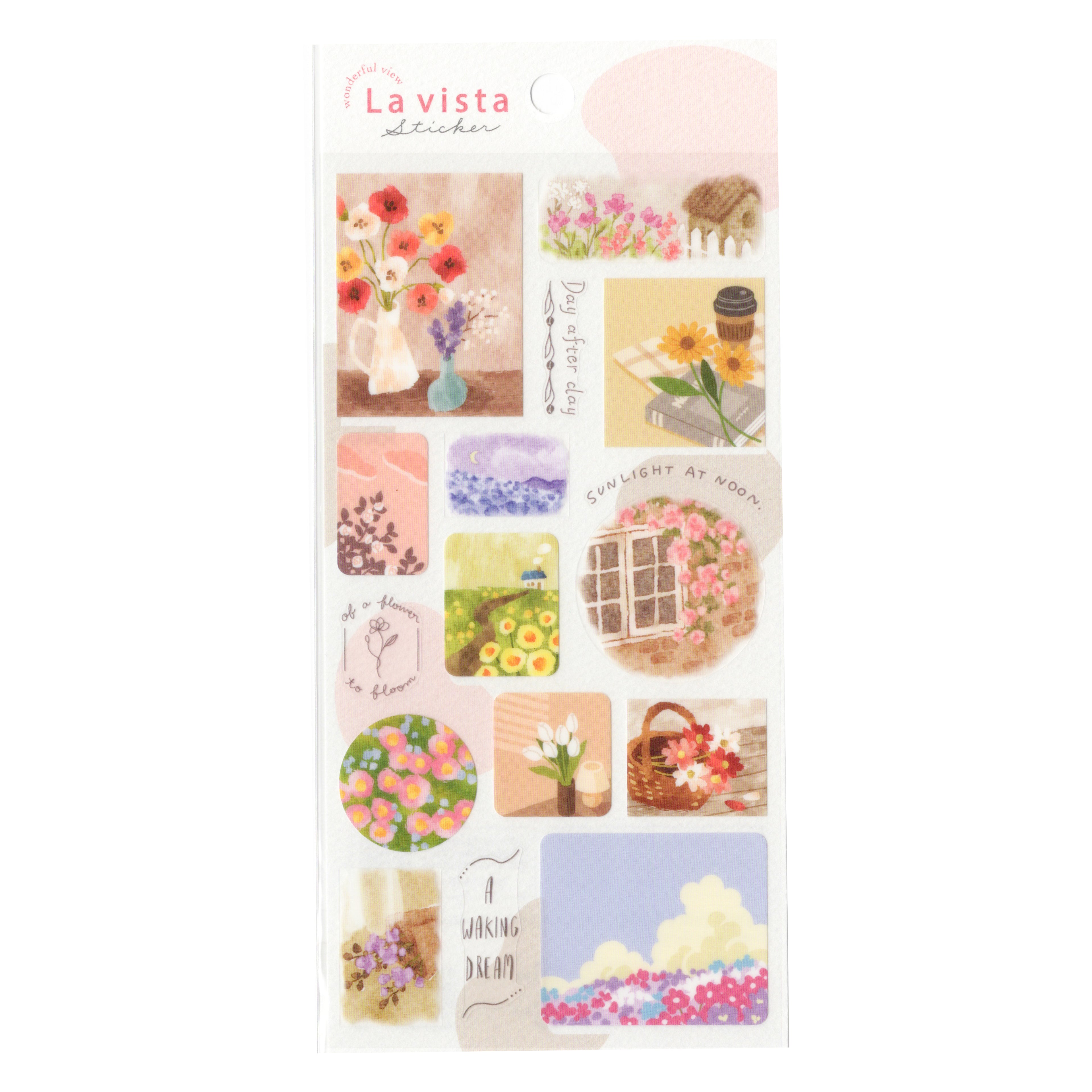Mind Wave- La Vista Stickers- Flower