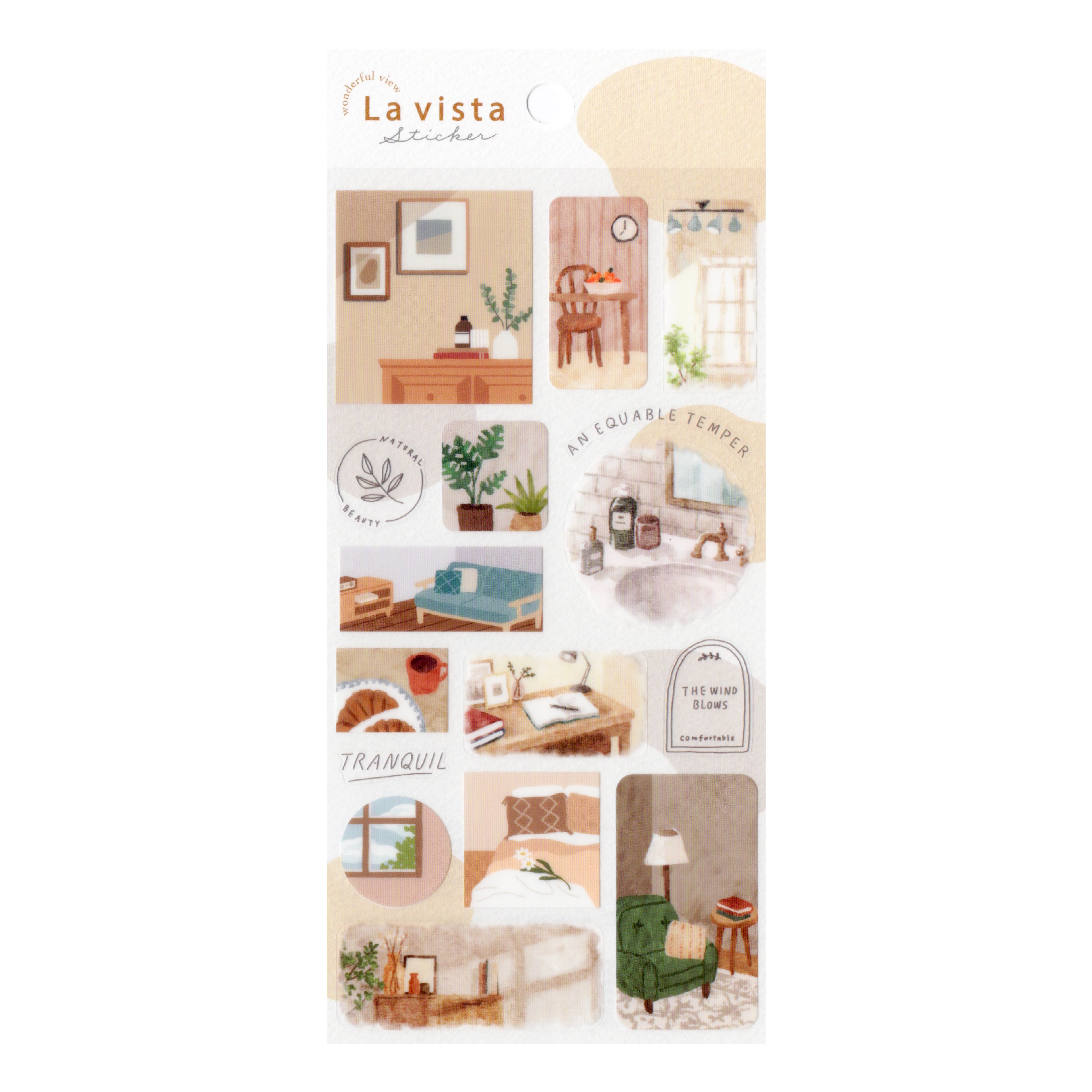 Mind Wave- La Vista Stickers- Room