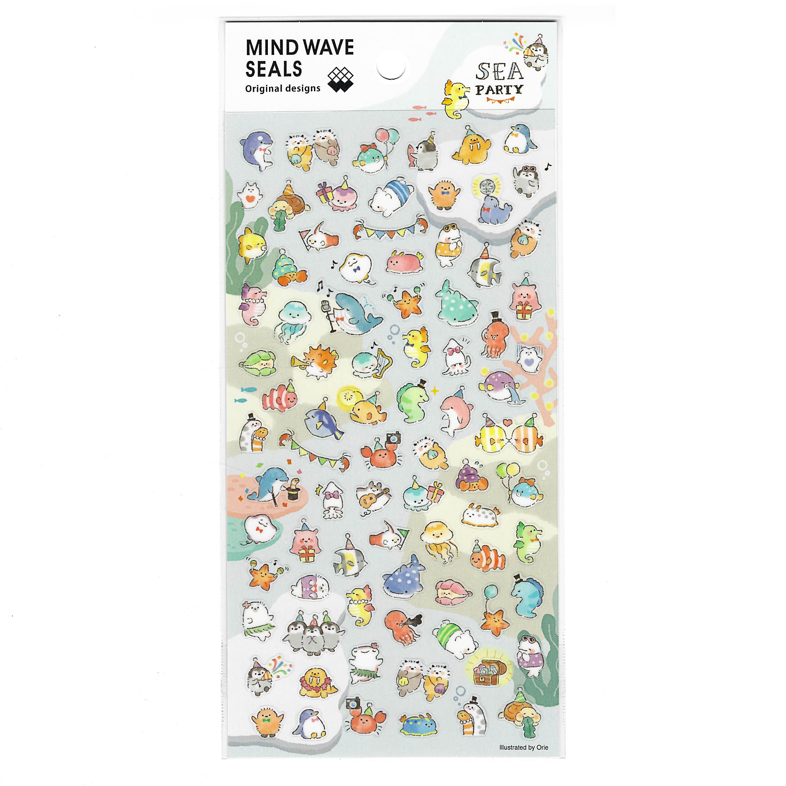 [Mind Wave] Sticker- Sea Party