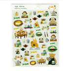 【Cozyca Products】Mariko Fukuoka- Sticker- Tea Time